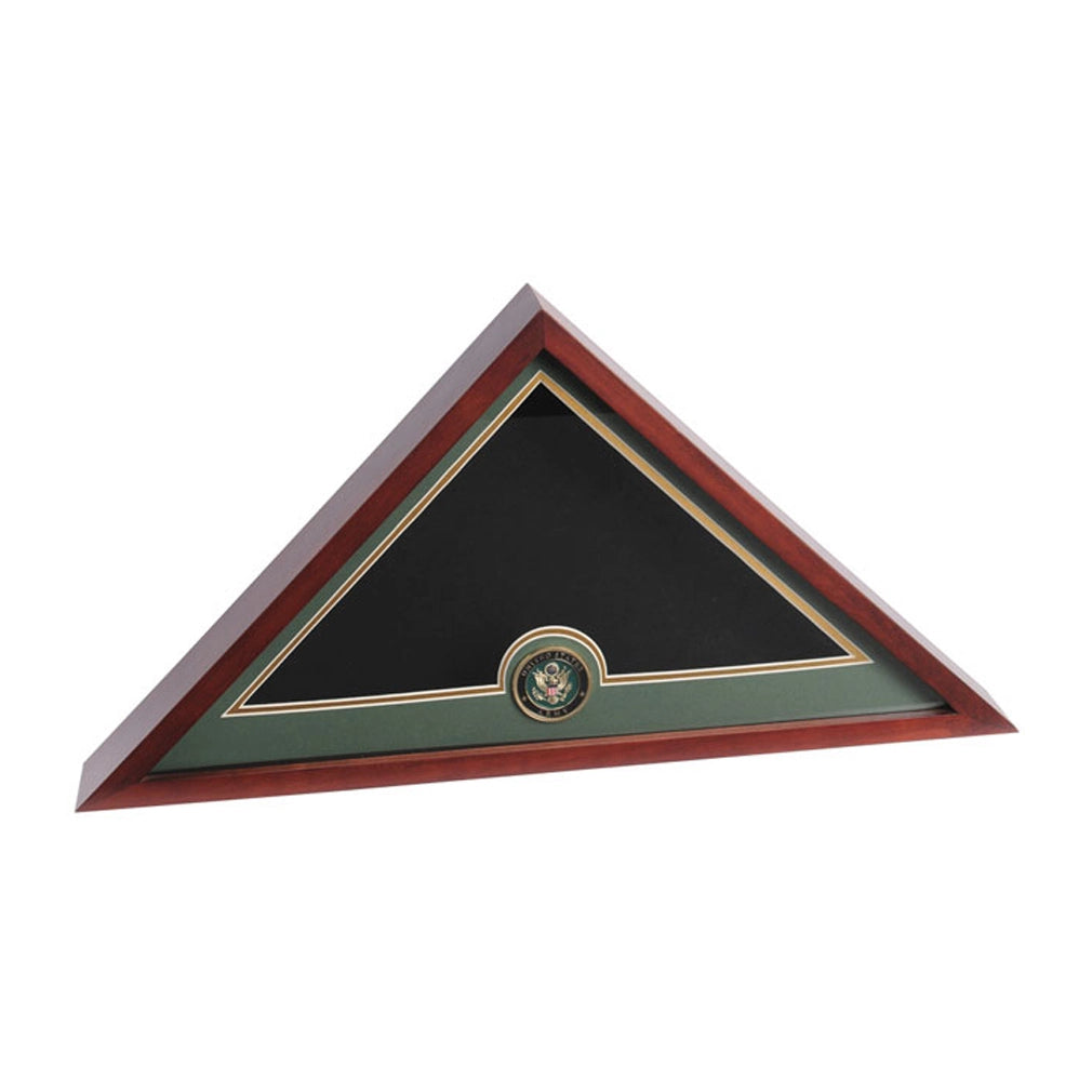 Medallion Flag Display Case, Memorial Flag Display case