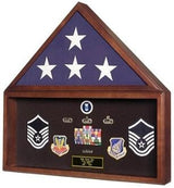 Large Flag and Memorabilia Display Cases