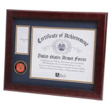 U.S. Marine Corps Medallion Certificate and Medal Frame. - The Military Gift Store