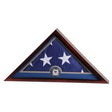 Flag Display Case with Coast Guard Medallion. - The Military Gift Store