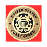 Coast Guard Wall Tributes, Coast Guard Gifts - 9".