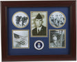 The military gift  store Frame US Air Force Medallion 5 Picture Collage Frame. - The Military Gift Store