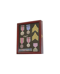 Collector Medal/Lapel Pin Display Case Holder Cabinet Shadow