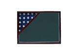 Shadow box for 3x5 flag, Cherry finish